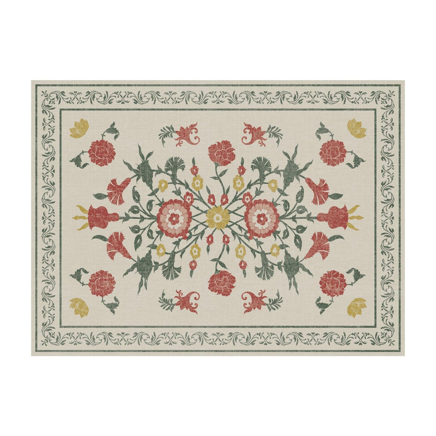 Amelia FloorFlat | Red - Premium Vinyl Mat