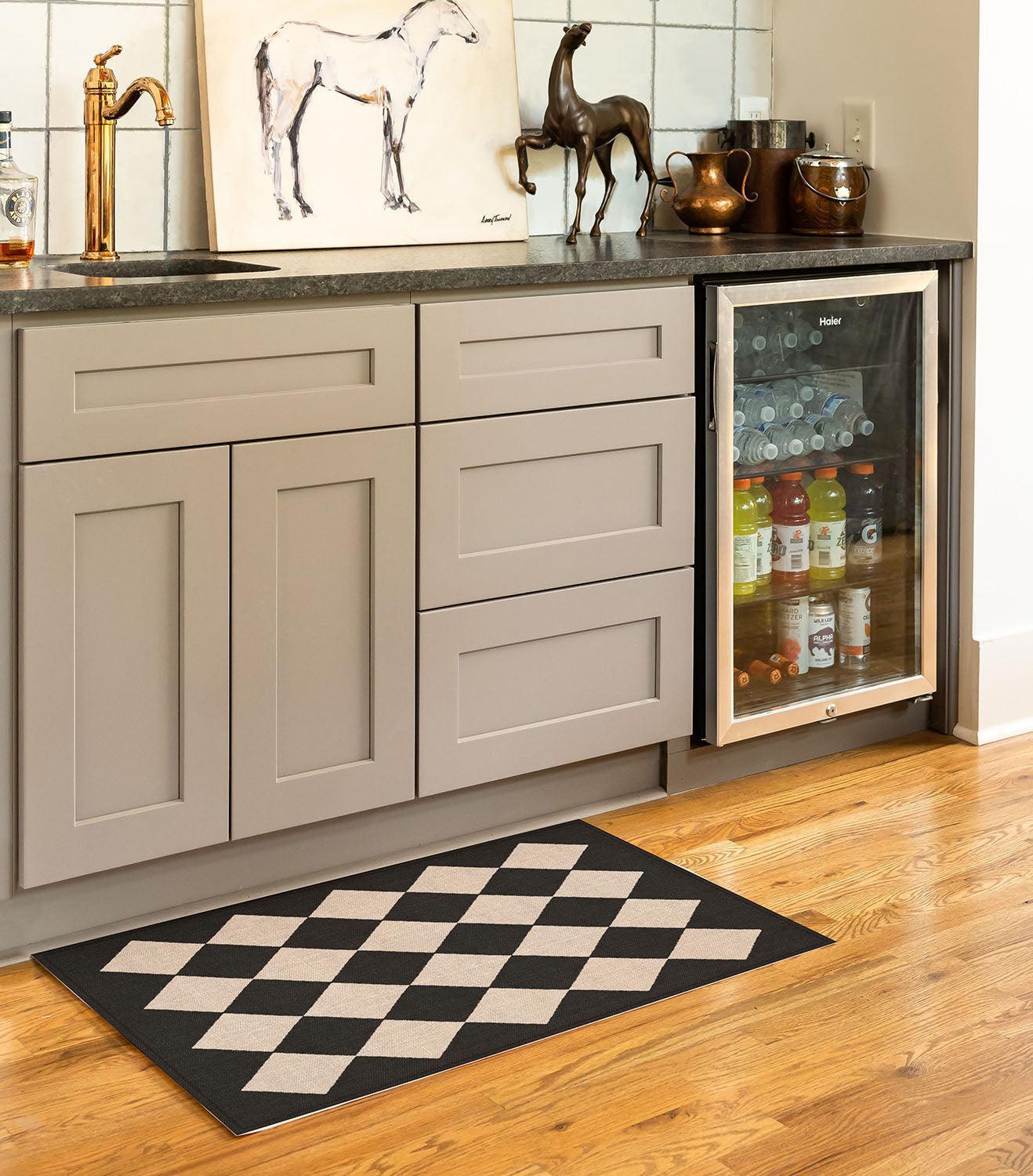 3acrehomestead Charlie FloorFlat | Black - Premium Vinyl Floor Mat