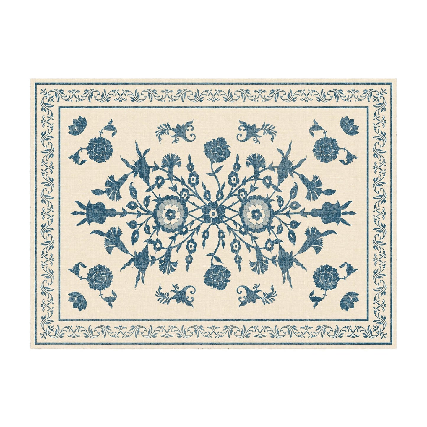 Amelia FloorFlat | Blue - Premium Vinyl Mat
