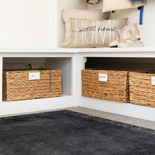 Evelyn FloorFlat | Charcoal - Premium Vinyl Mat