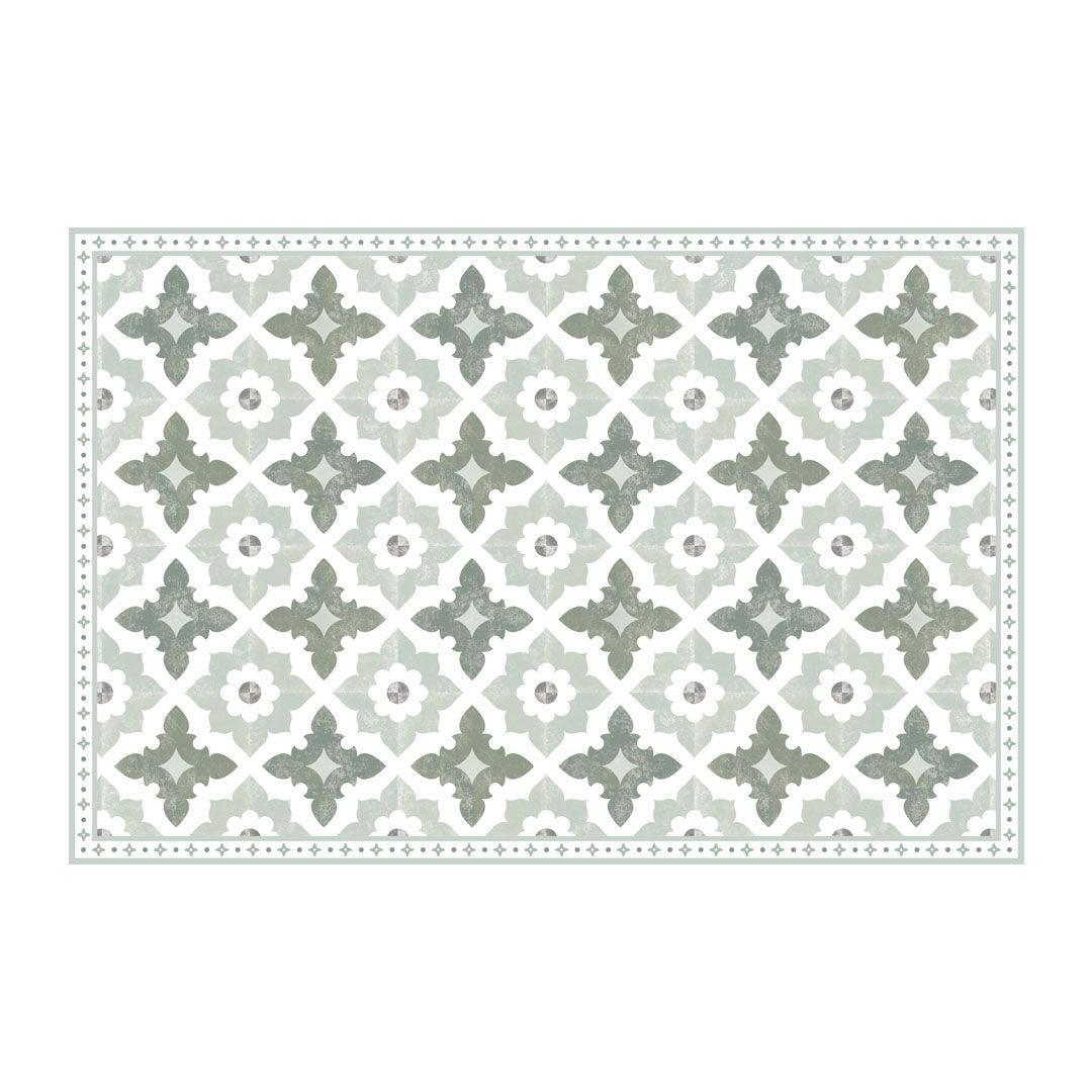 Sarah FloorFlat | Green - Premium Vinyl Mat