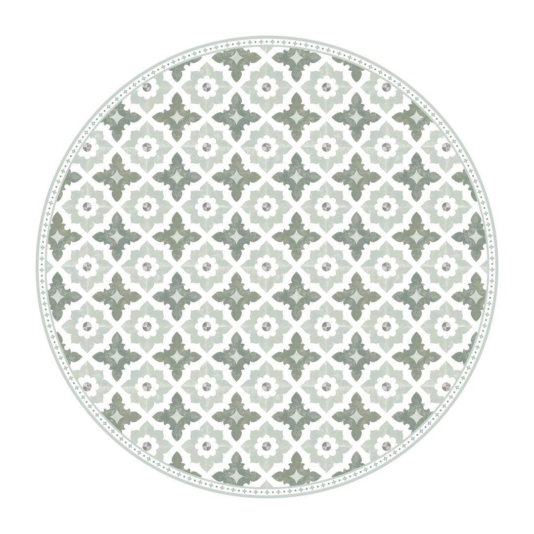 Sarah FloorFlat | Green - Premium Vinyl Mat