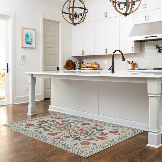 Amelia FloorFlat | Red - Premium Vinyl Mat