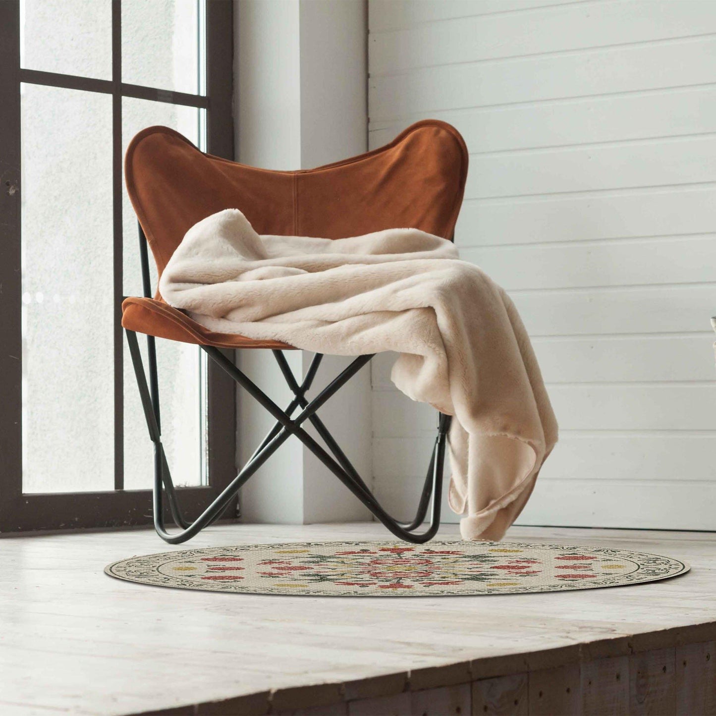 Amelia FloorFlat | Red - Premium Vinyl Mat