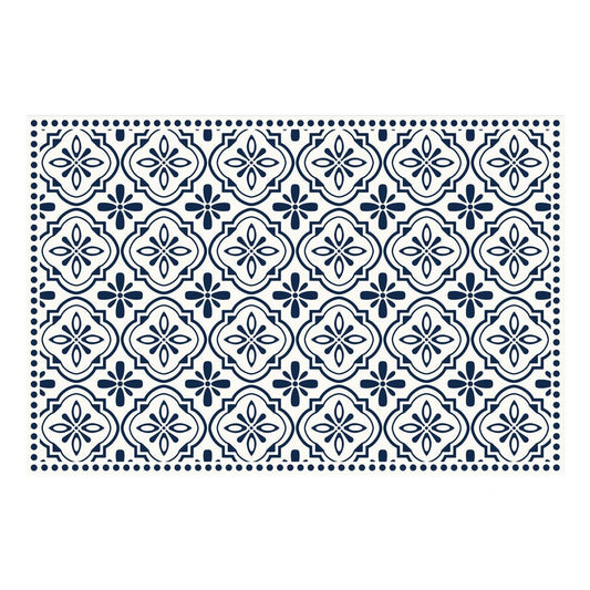Isabella FloorFlat | Navy - Premium Vinyl Mat