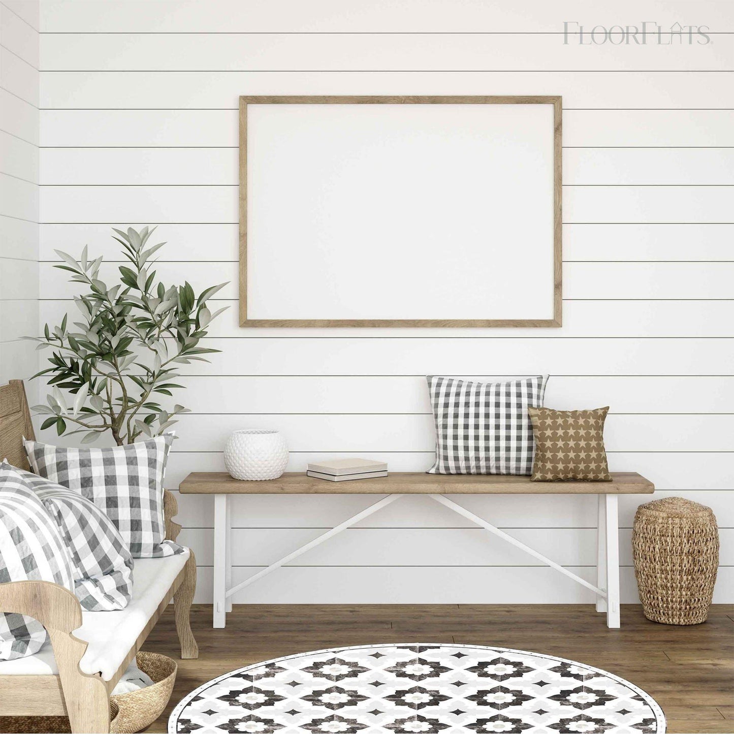 Sarah FloorFlat | Black - Premium Vinyl Mat